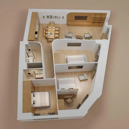 Elegant With Ac - 3br-6p- Montorgueil