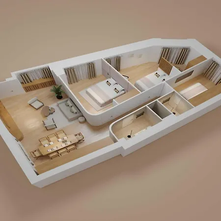 Elegant With Ac - 3br-6p- Montorgueil פריז