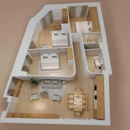 Apartamento Elegant With Ac - 3br-6p- Montorgueil