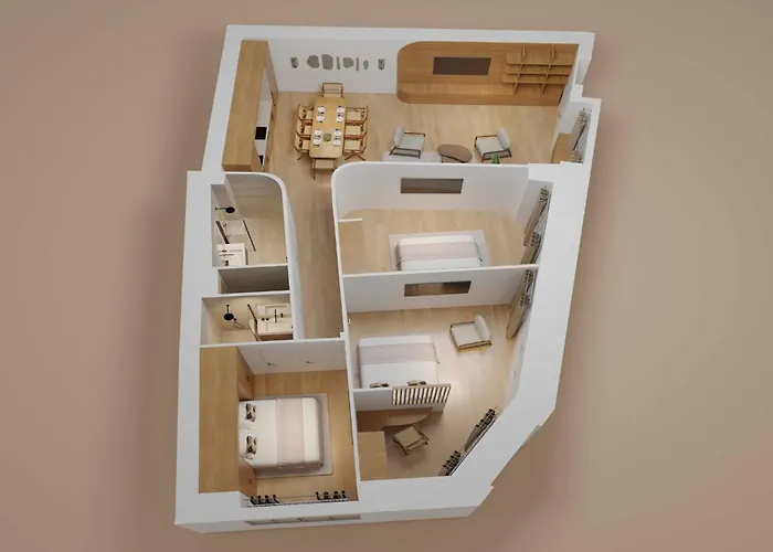 Elegant With Ac - 3br-6p- Montorgueil