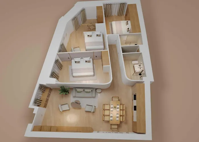 公寓 Elegant With Ac - 3br-6p- Montorgueil